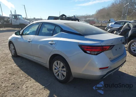 2020 Nissan Sentra S Xtronic Cvt from USA, damaged, VIN 3N1AB8BV3LY250481